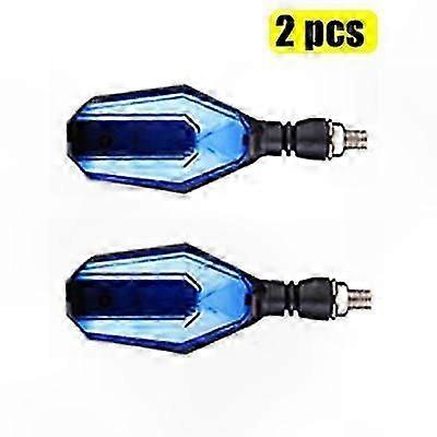 Universal Waterproof LED Turn Signal Lights for Motorcycles - Flashing Brake Stop Lamps with Tail Light Function for 125cc Vehicles
