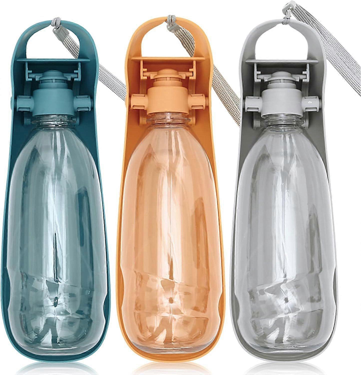 Dog drinking bottle for on the go, dog drinking bottle to go, foldable for drinking bottle dogs for