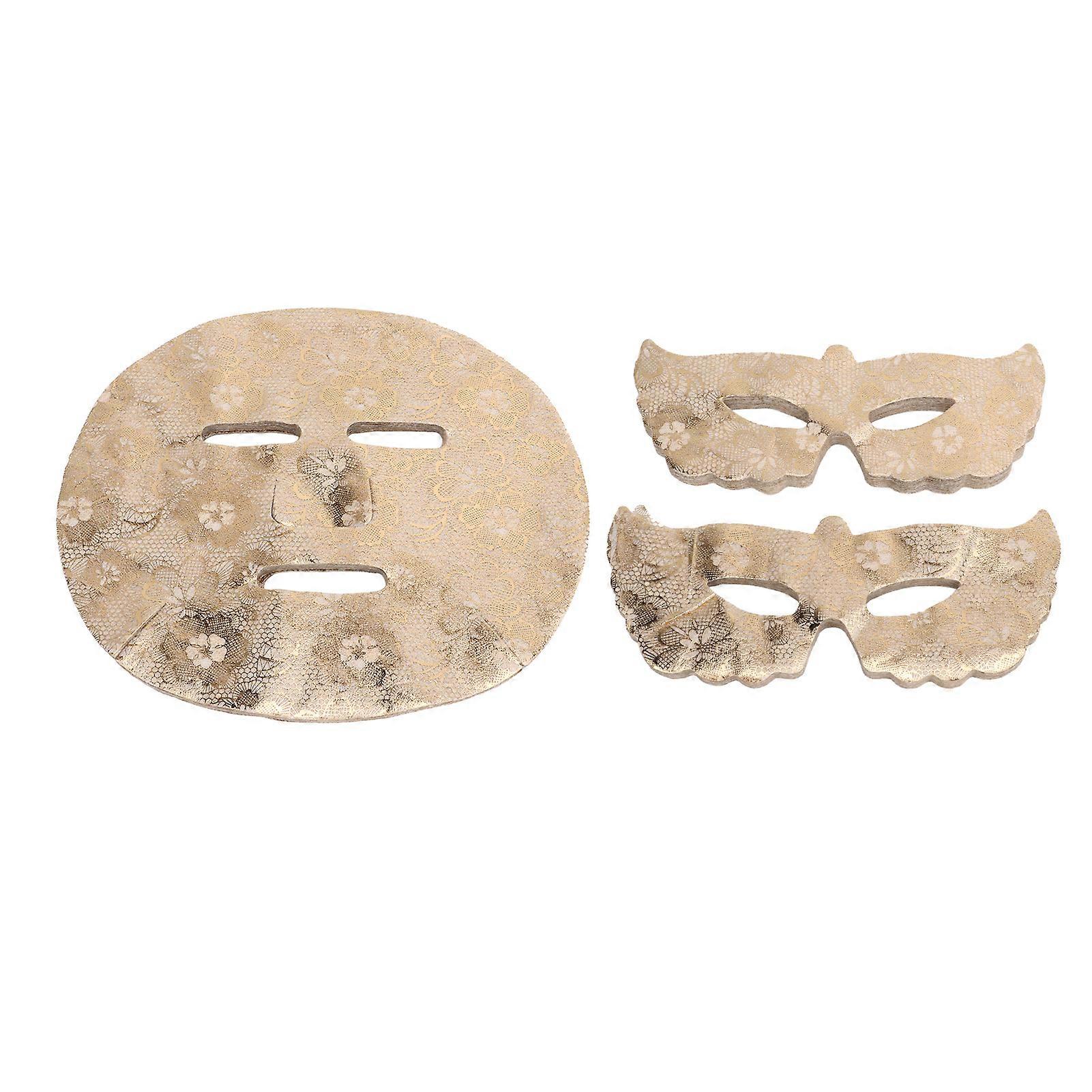 Disposable Mesh Silk Face & Eye Mask Patch, 150pcs Wet Compress