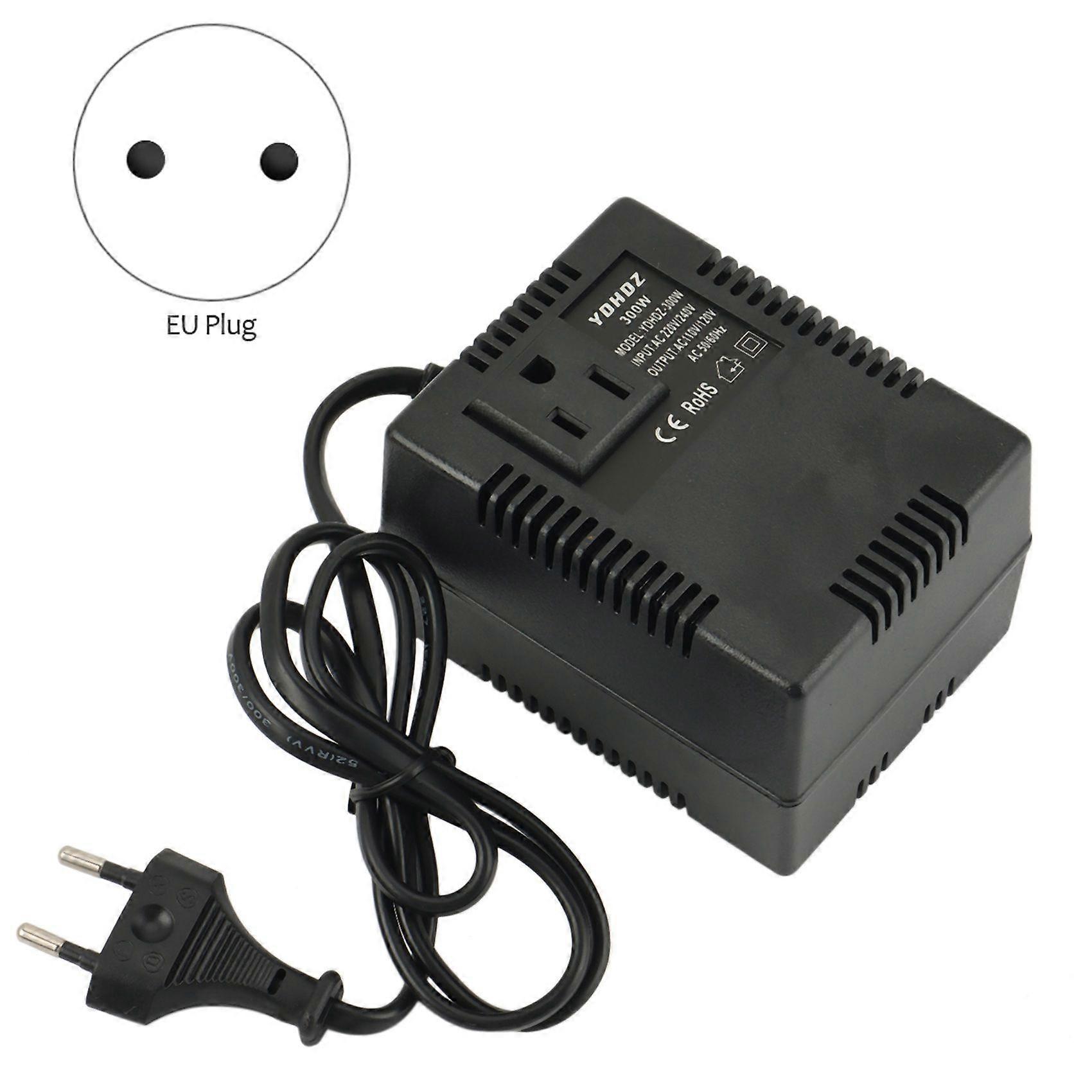 300W Voltage Converter 220V To 110V Transformer Transformer Voltage Converter Travel Adapter EU Plu
