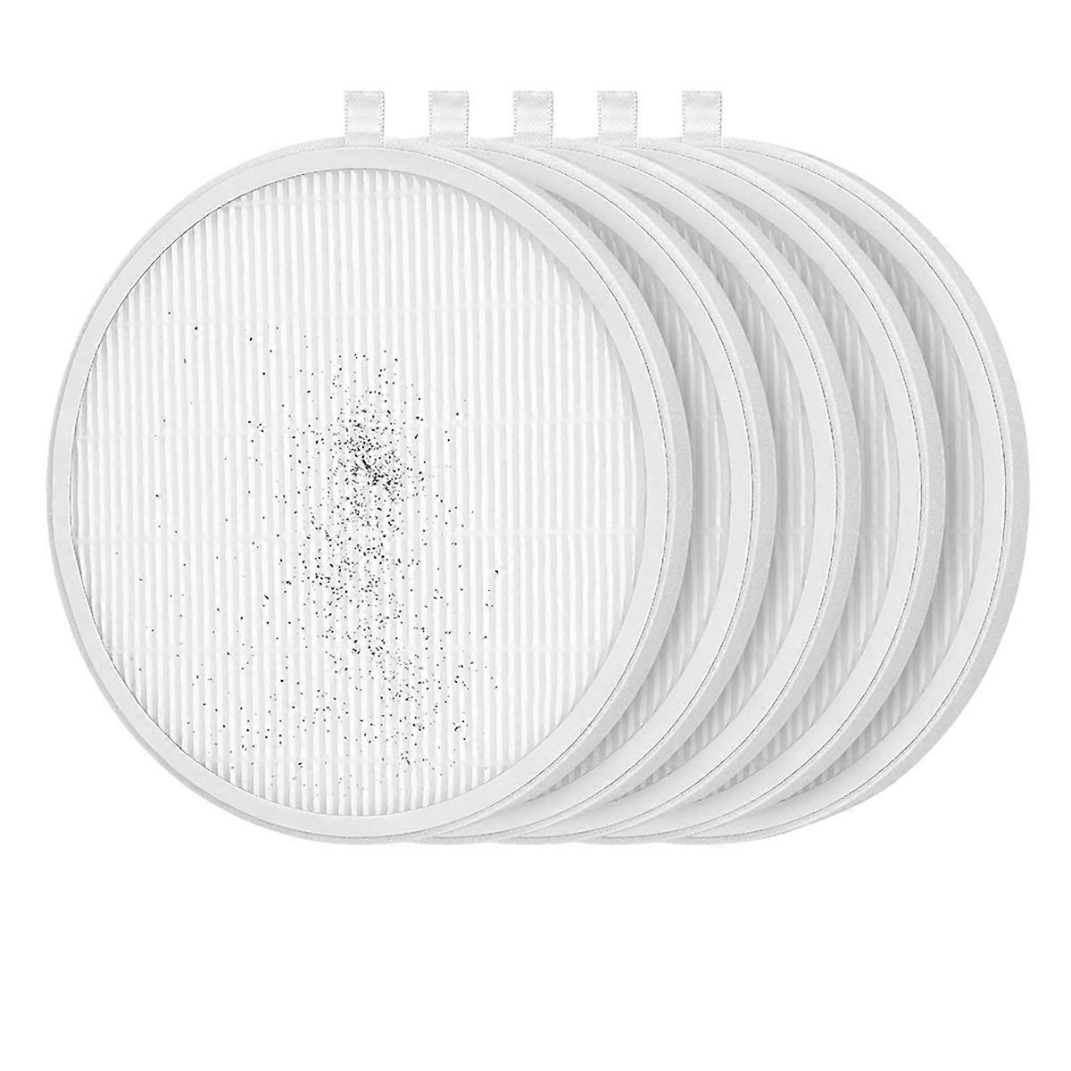 5 Pack Reusable Nail Dust Collector Filters Compatible for HPro/SProR Nail Dust Collector, Refill Filters