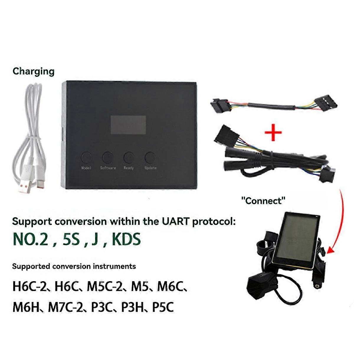 E-Bike LCD Meter Protocol Writer Identifier Programmer Kit 6PIN
