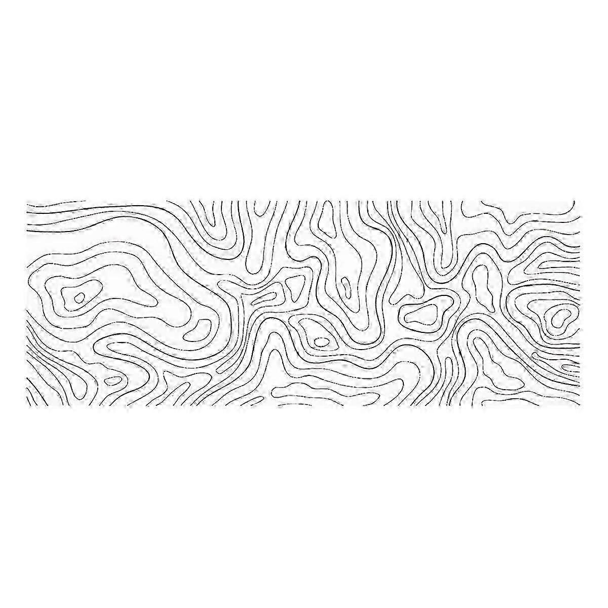 Topographic Contour Extended Big Mouse Pad Computer Keyboard Mouse Mat Mousepad 800x300x2mm