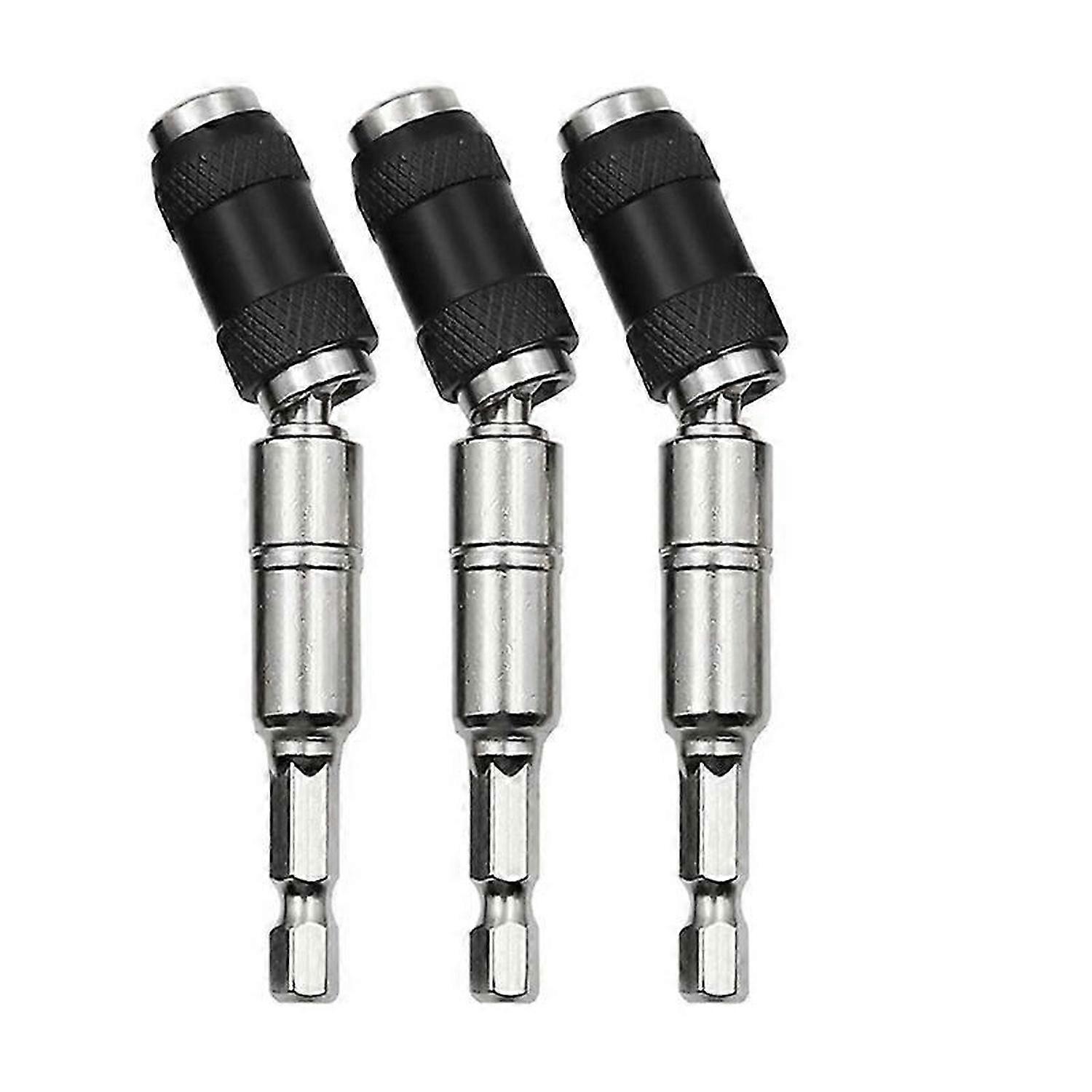 3Pcs Magnetic Pivot Drill Bit Holder, D