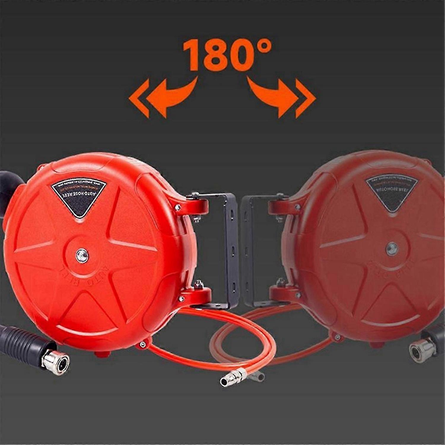 Retractable Air Hose Reel Wall Mounted Automatic Rewind Air Hose Tool
