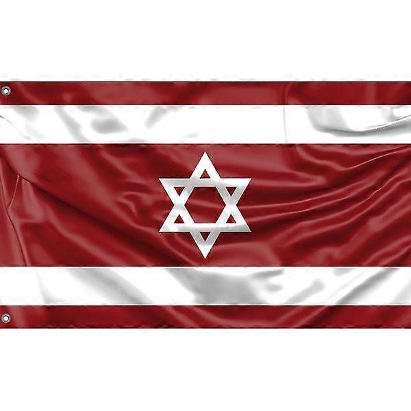 Rote Israel-Flagge L0332