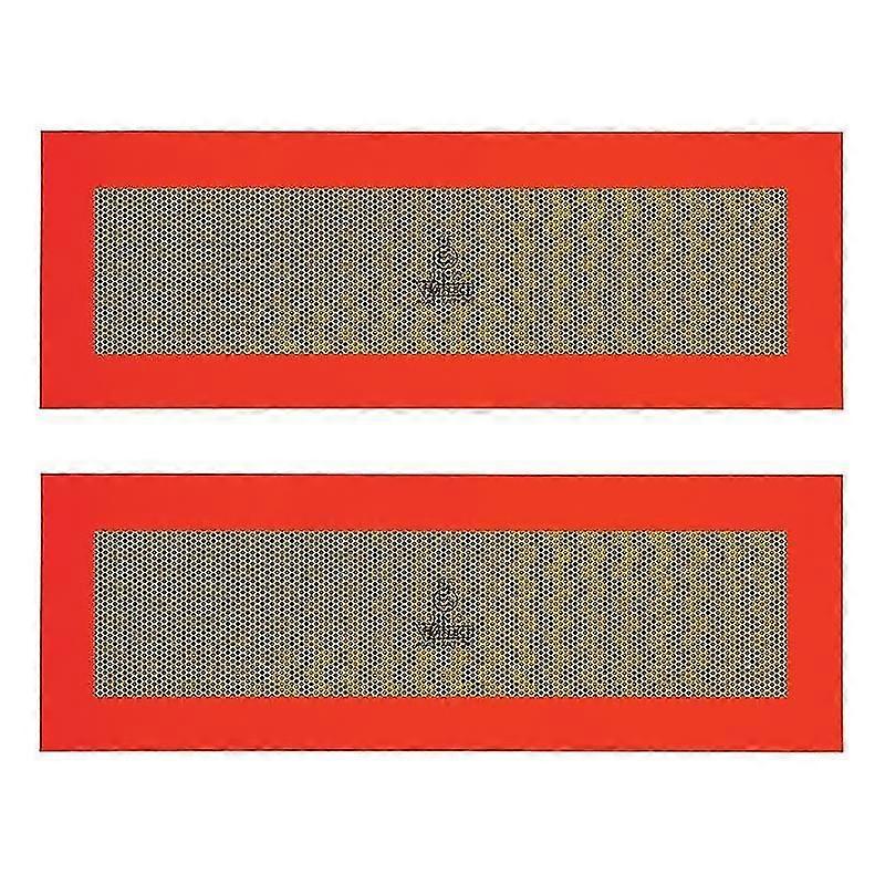 Aluminium Rear Warning Sign "ece 70"