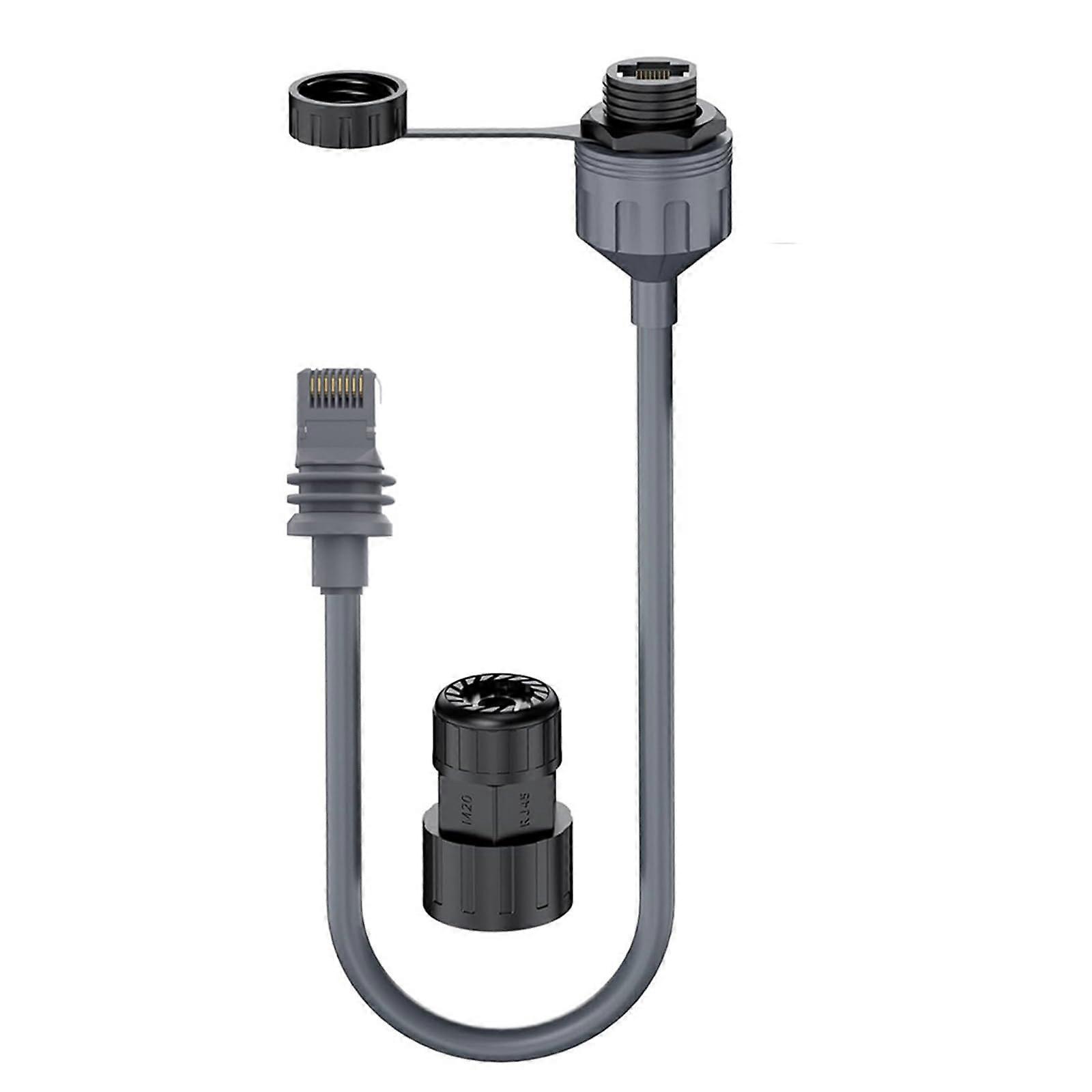 Ethernet Adapter RJ45 Coupler Cable Waterproof Gen3 Outdoor Networking Connection For Outdoor Networking Projects