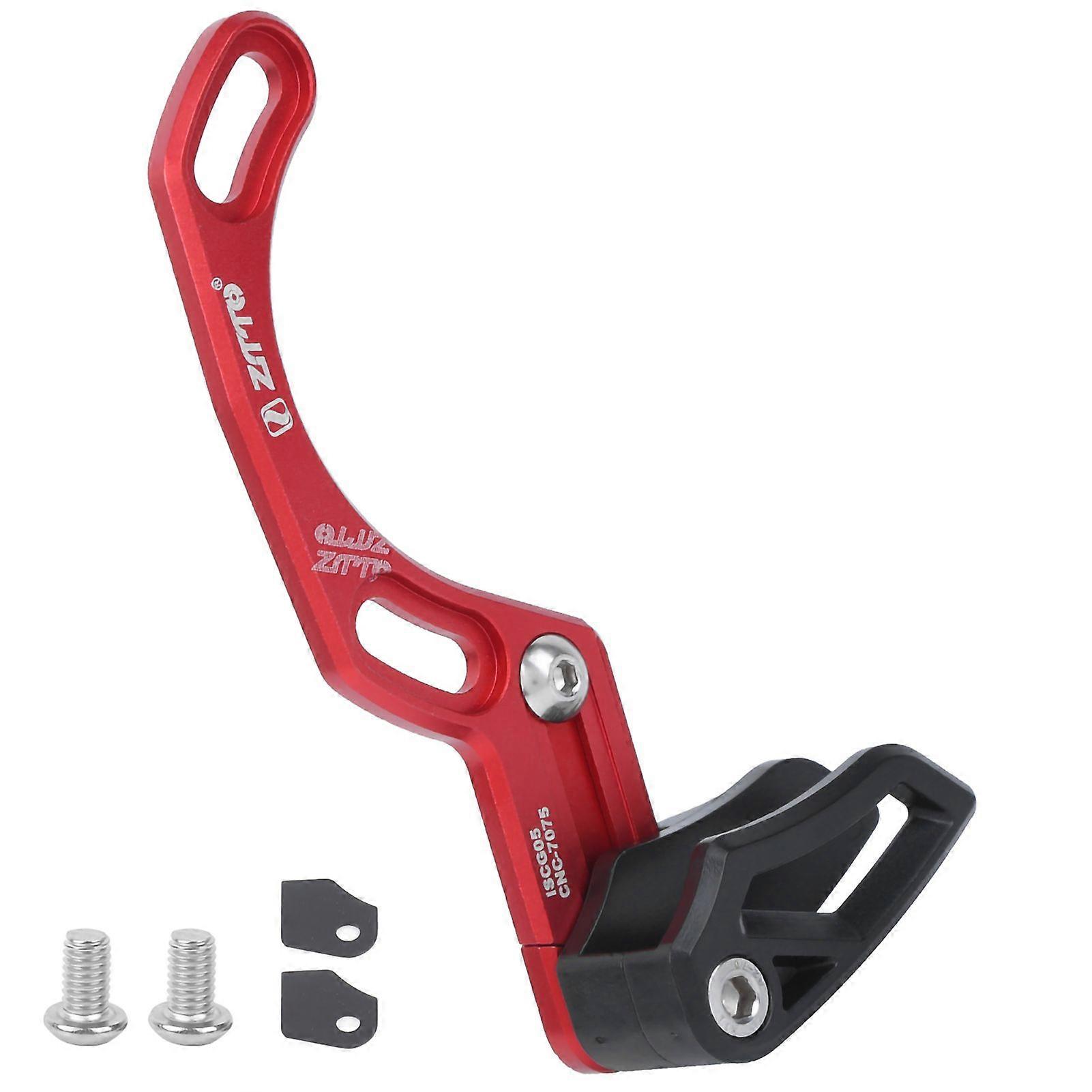 Single Disc Bike Chain Guide Stabilizer BB Mid Lock Ultralight Bicycle Cycling AccessoryRed