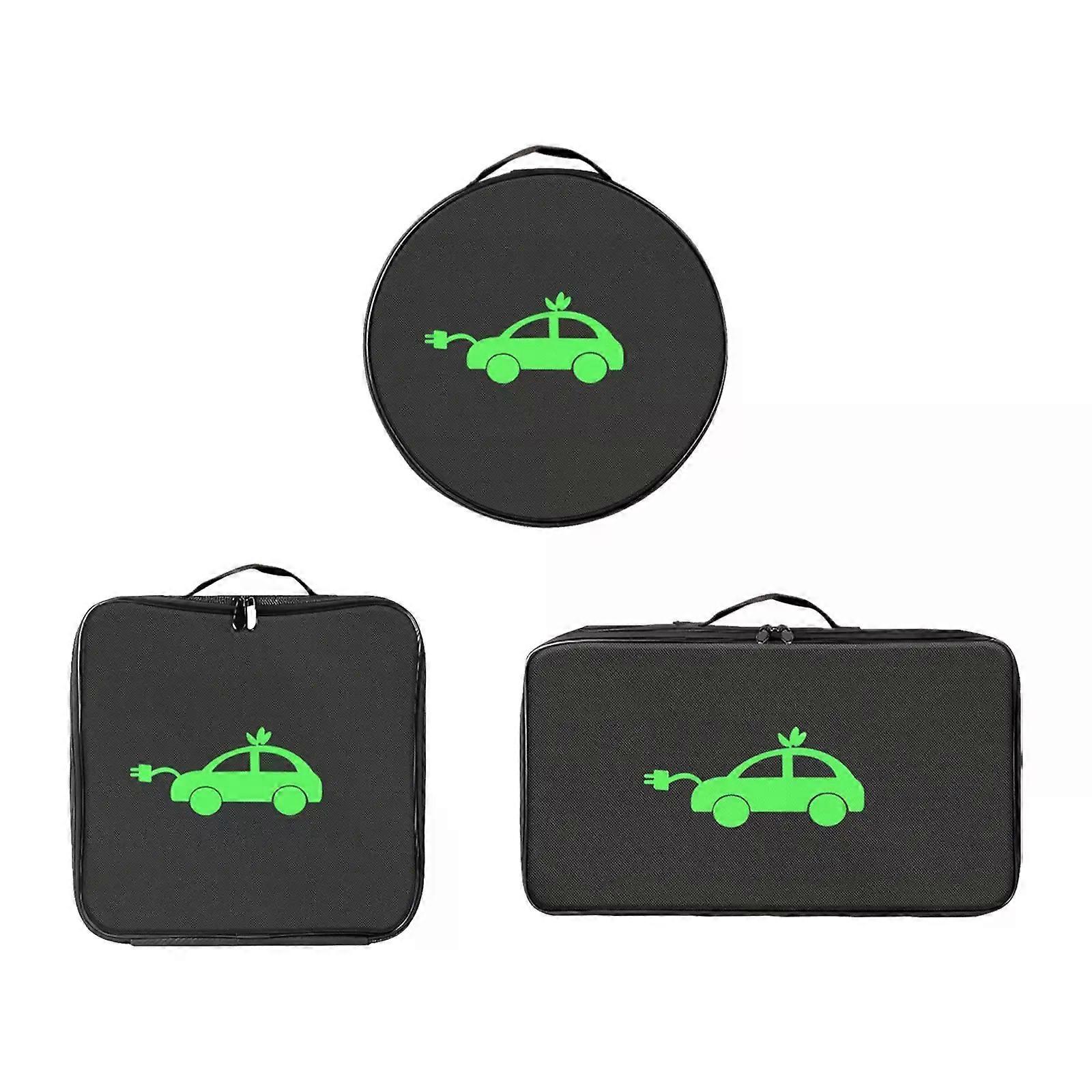 Elektrikli araba için EV şarj kablosu saklama çantası kablo tüpleri organizatörü