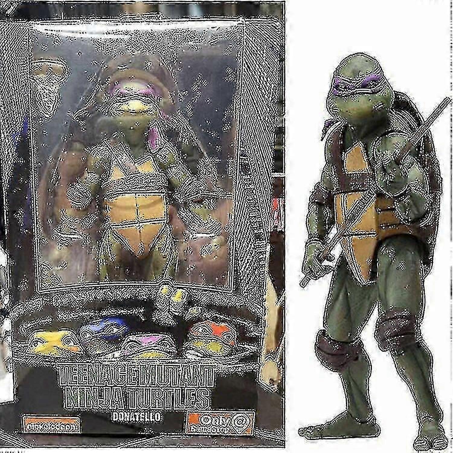 نموذج لعبة ، سلاحف النينجا المتحولة في سن المراهقة 7 بوصة Neca TMNT لعبة في سن المراهقة المنقولة شخصية الحركة هدية الأطفال - ZHENV-TF
