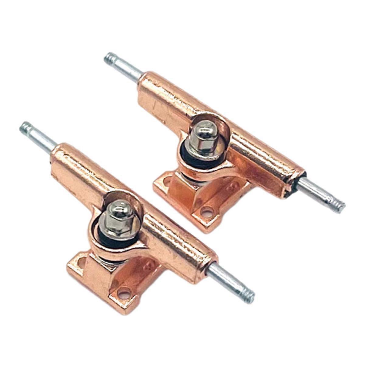 Finger Skateboard With Hanger And Base Rose Gold