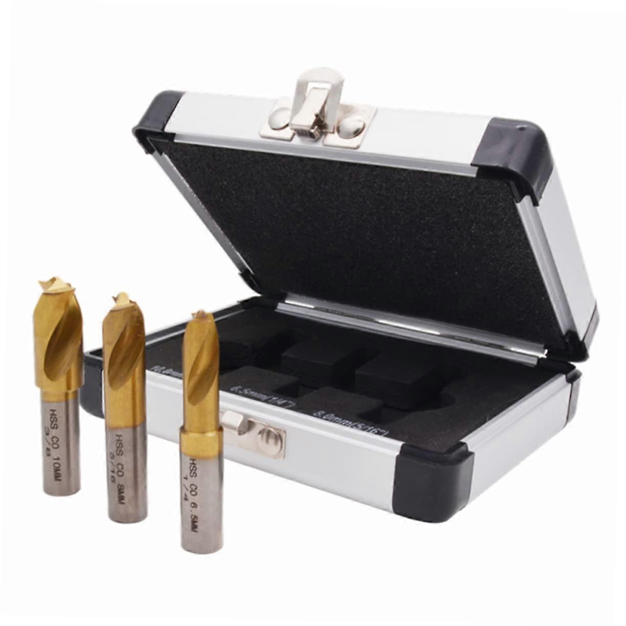 Cobalt Spot Welding Drill Bits 1Set, Professional Grade, For Efficient Spot Weld Removal, DIY Welding, Aluminum Box Compatible