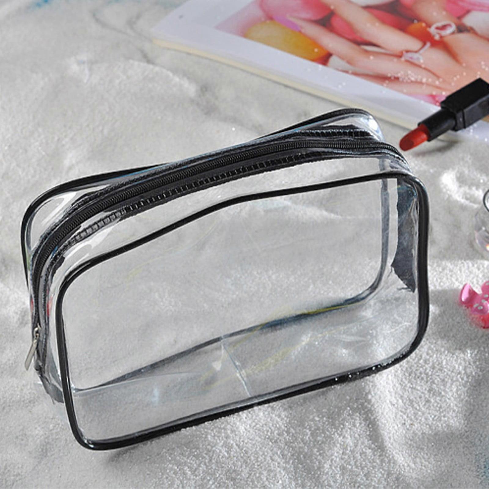 Xaoshaoyi Multifunctional Transparent Cosmetic Bag, Colorful Portable Storage for Travel, Quick & Easy to Use