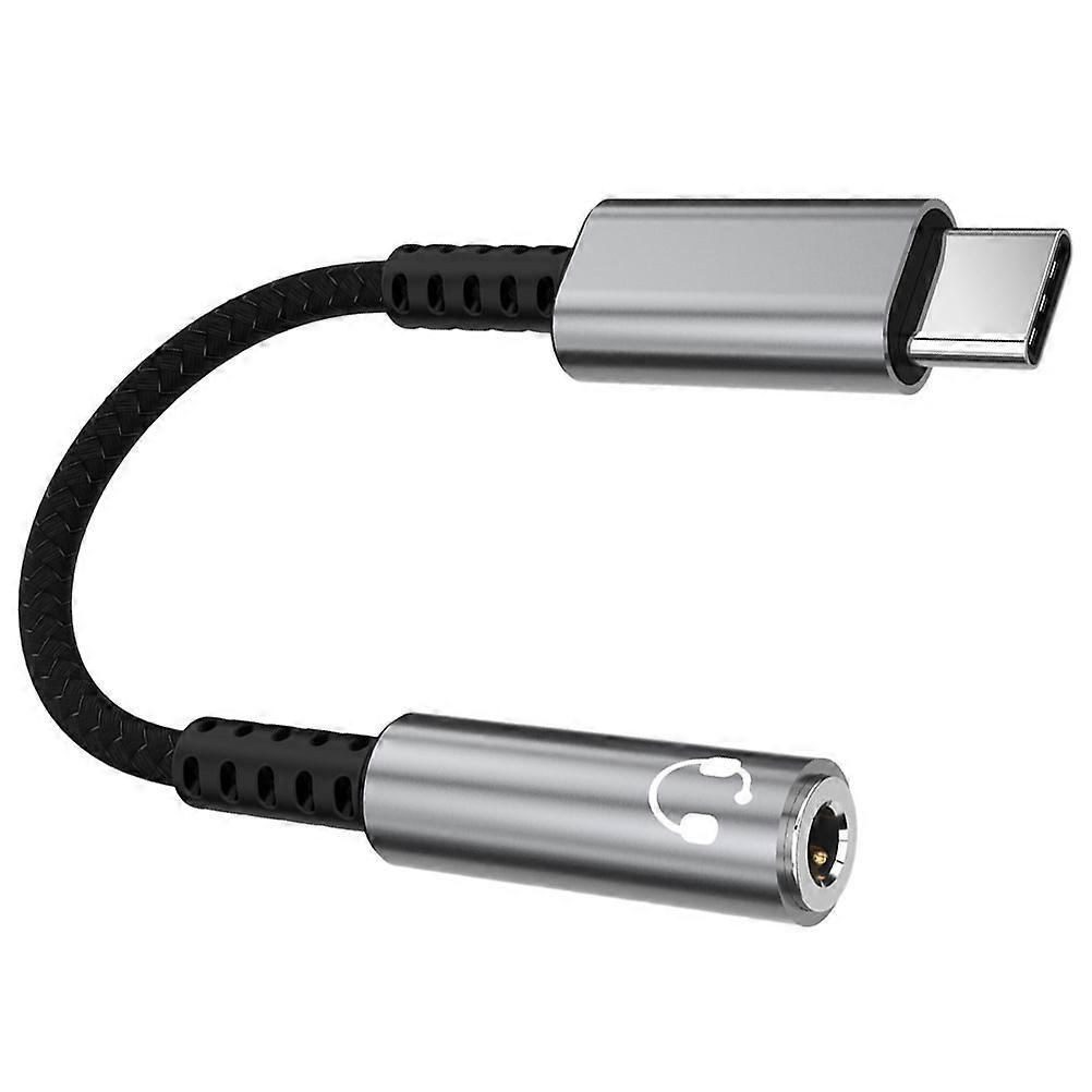 Type-C Earphone Adapter USB to 3.5mm Headphone Jack Adapter 5Pcs