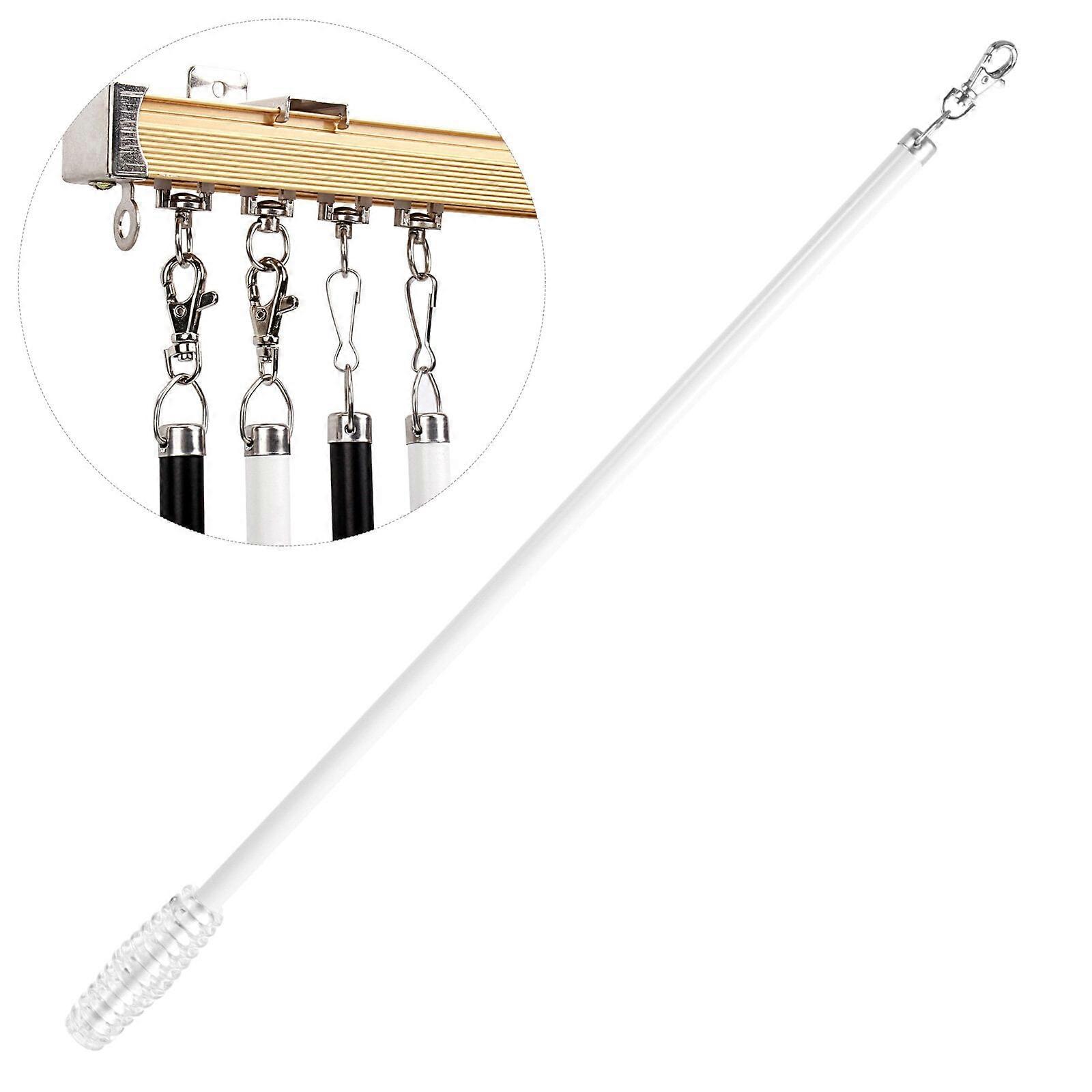 Universal Drapery Pull Rod for Easy Opening and Closing Curtains