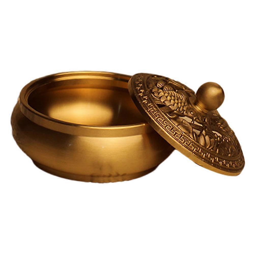 Brass Incense Burner Indoor Incense Burner for Aromatherapy 2Pcs