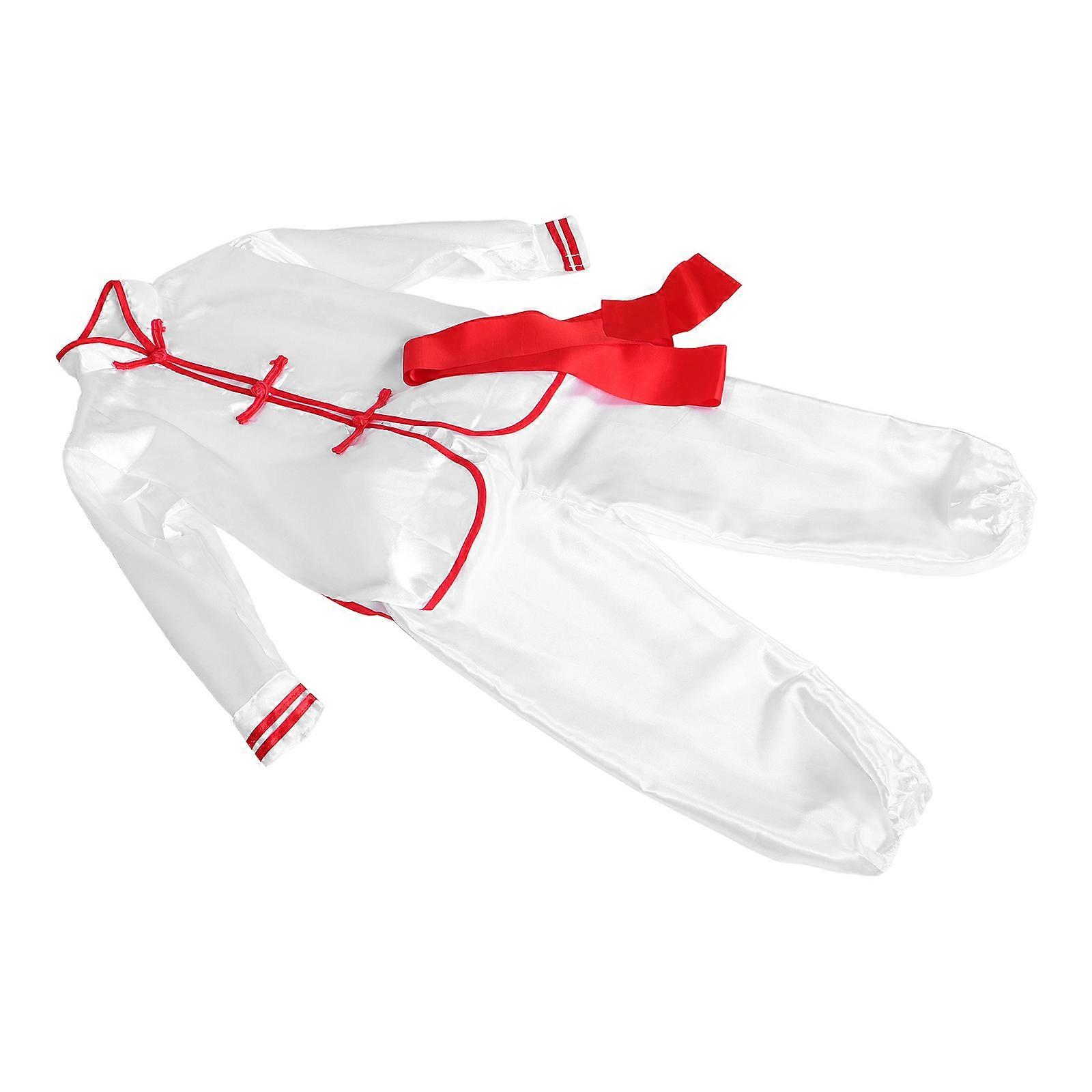 Performance Costume White Set for Long Sleeve Practice Training