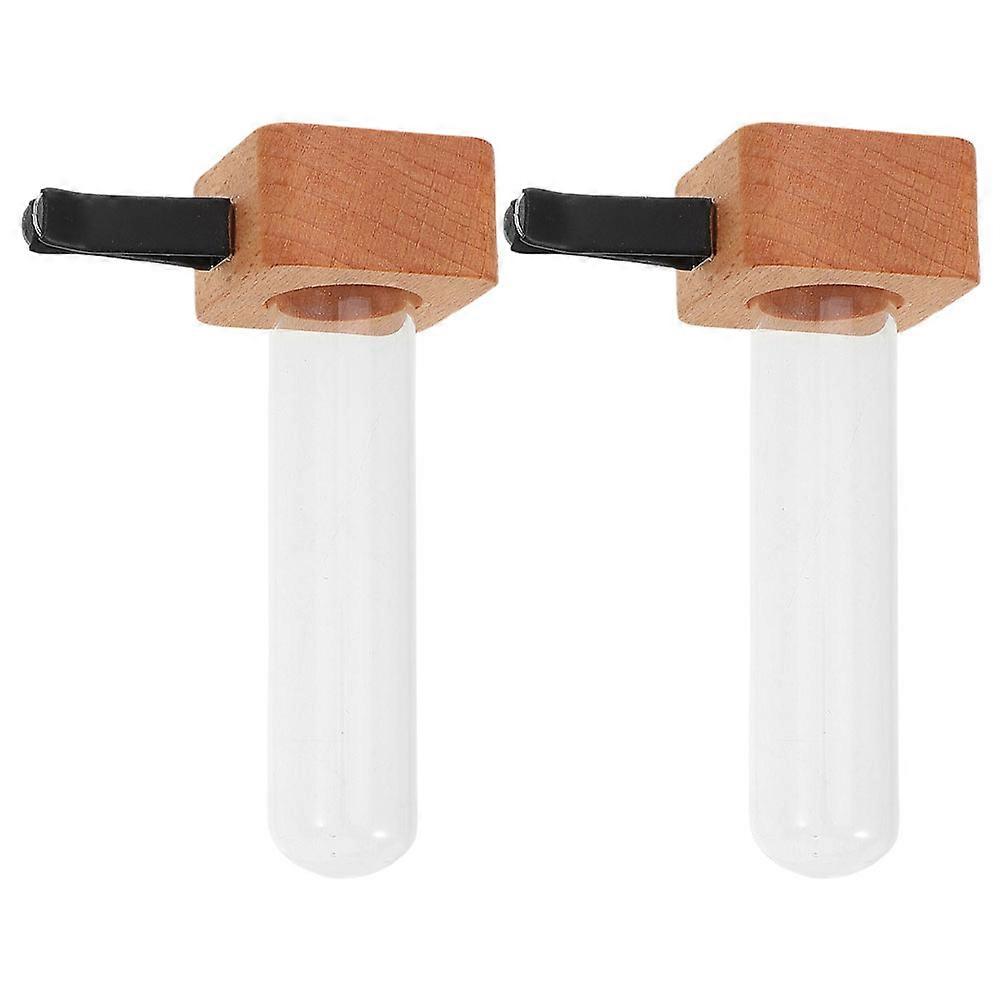 Car Flower Vase Vent Clip for Hydroponic Use 8Pcs Multi Material Decoration