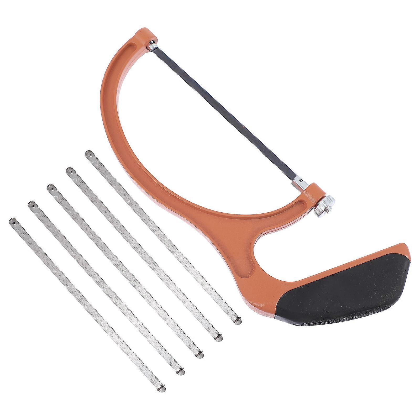 Durable Children Hacksaw For DIY Projects In Woodworking And Planting 25.50X8.00X2.00CM High Carbon Steel 4 Sets
