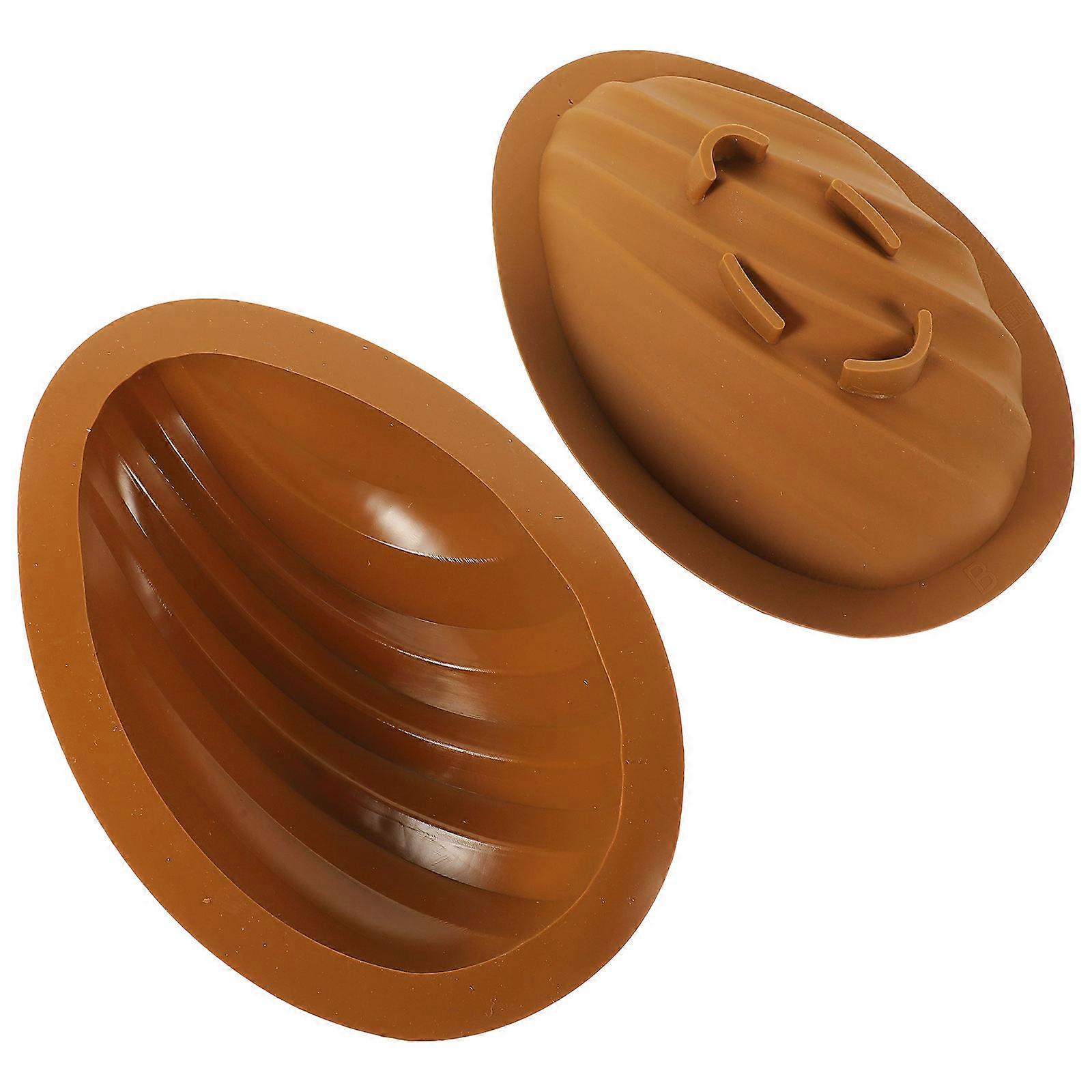 Easter Egg Silicone Mold 3 Sets For Baking Cooking High-temperature Resistant Design 3Pcs