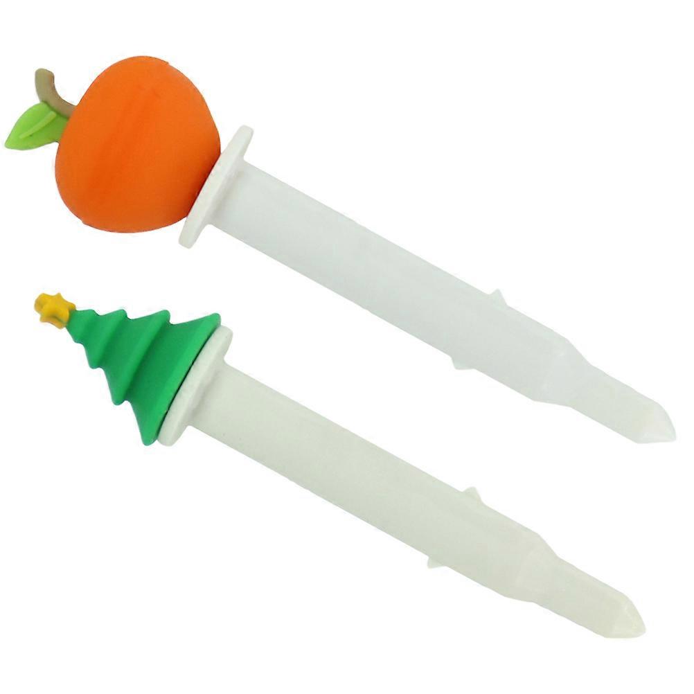 BBQ Food Thermometer 6 Pcs Designed For Grill Enthusiasts In Outdoor Cooking Pop-out Design Temperature Measurement