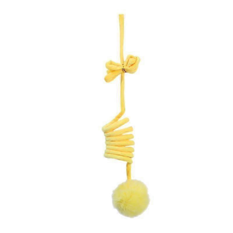 Funny Kitten Hanging Interactive Toy Pet Cat Spring Ball Toy 2025