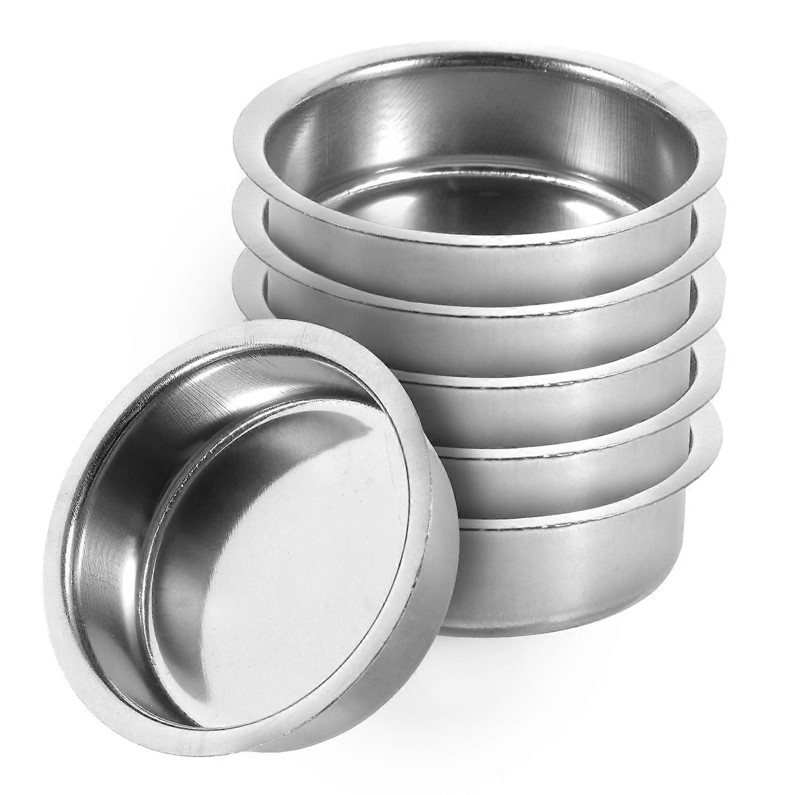 Stainless Steel Censer Incense Dish Replacement For Aromatherapy Home Use 24 Pcs Convenient Design