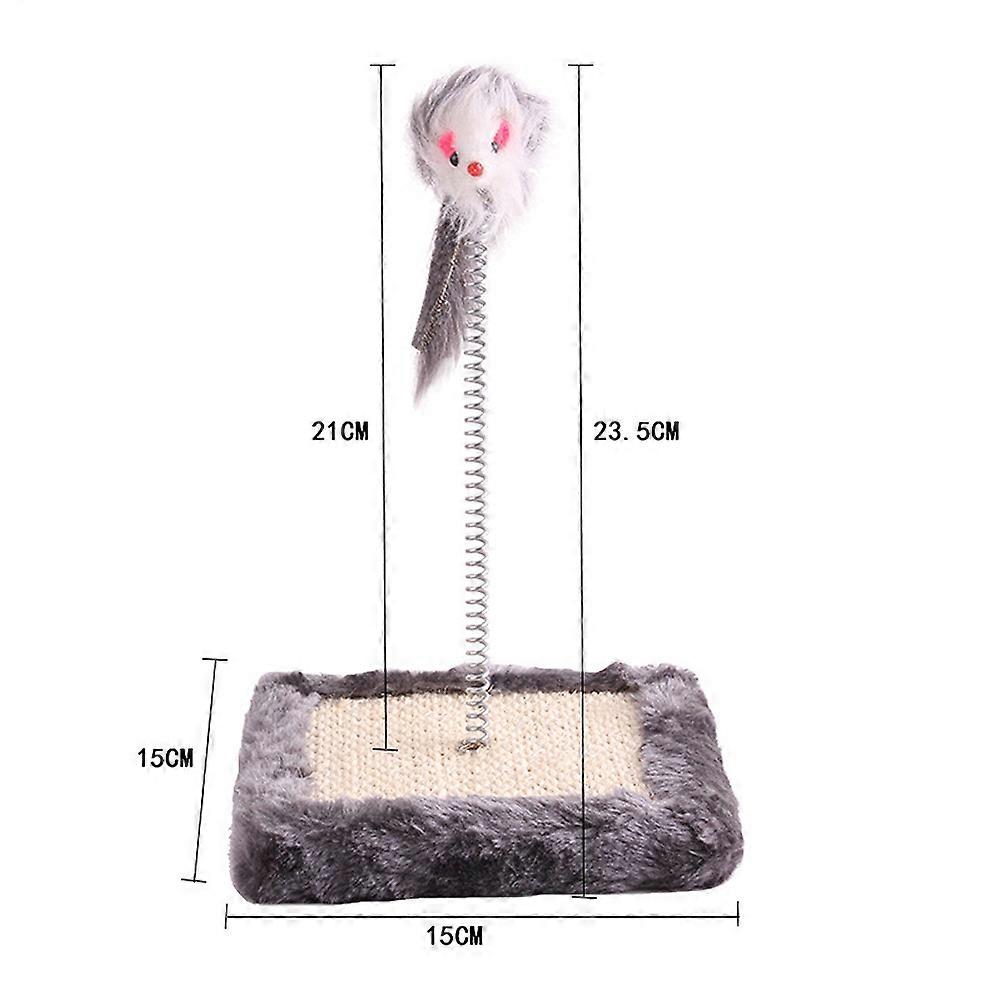 Grinding Toy Cat Scratching Panel Cat Owners 23.5x15x15cm Size 1Pack