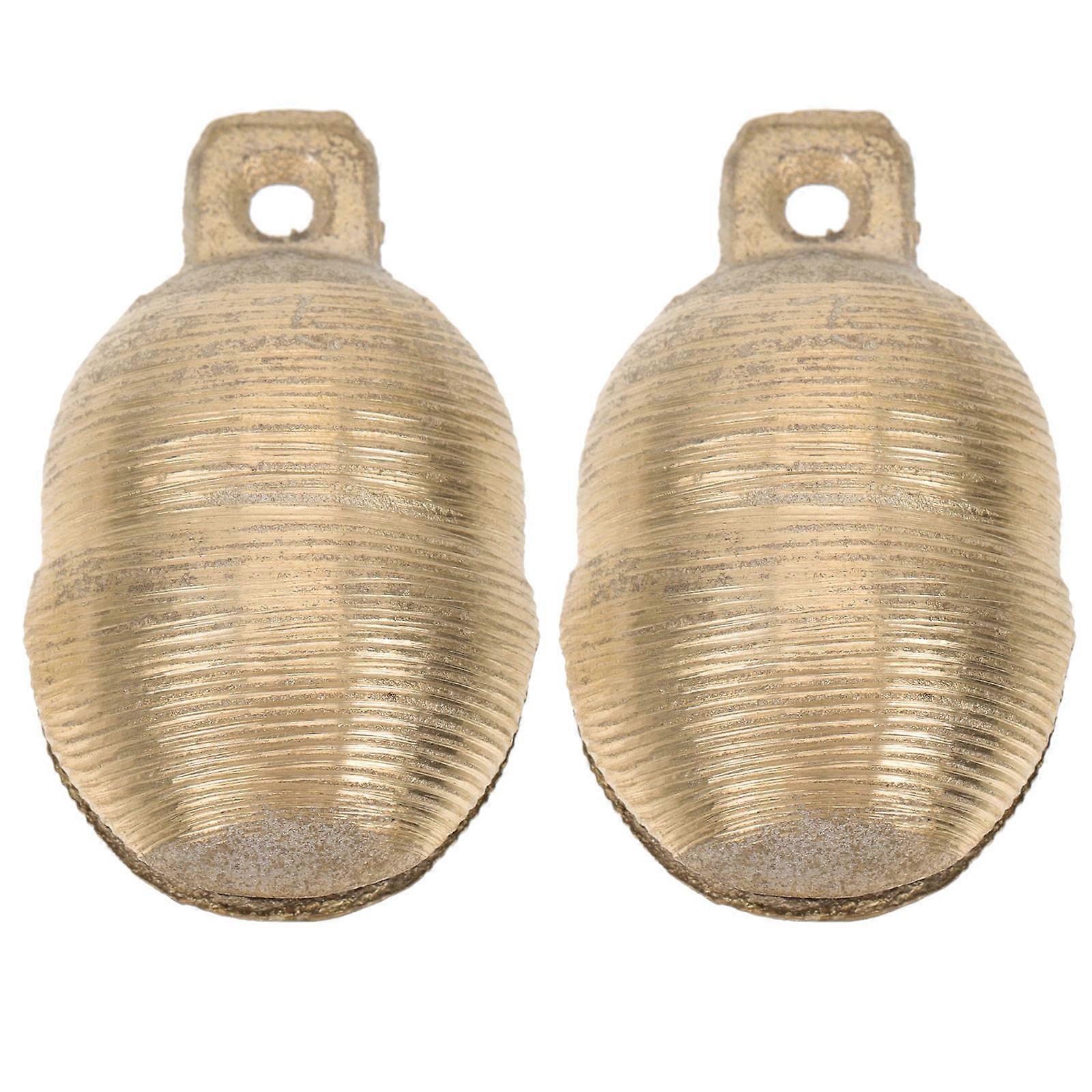 Creative Dog Bells With Durable Brass Material Perfect For Pet Identification 8 Pcs