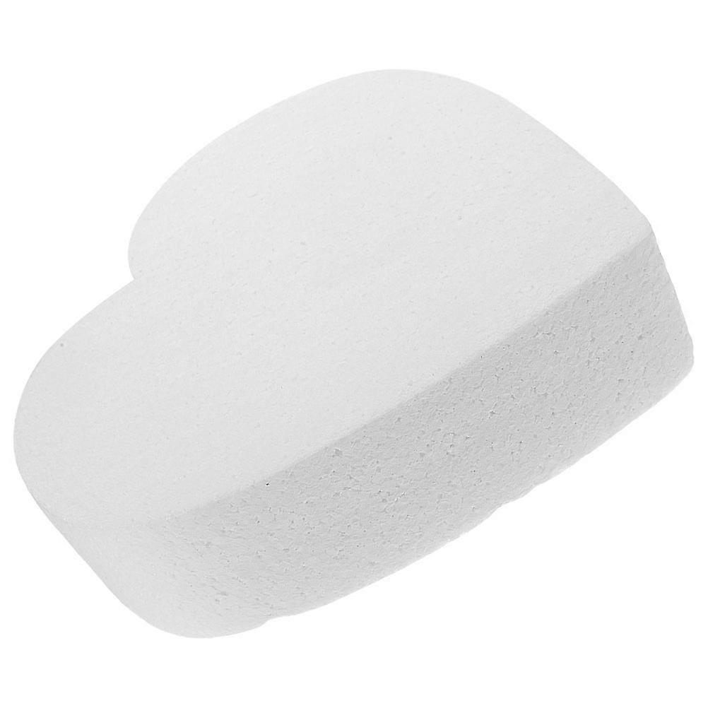 Heart Shaped Foams Cake Dummy for DIY White Foam Cake Model