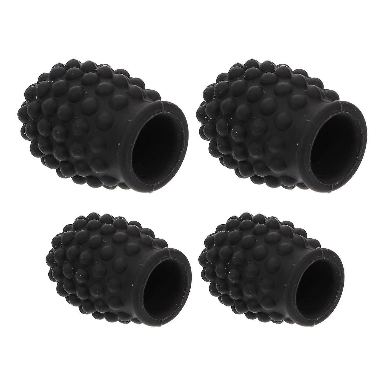 Silicone Drumstick Covers Drum Stick Protectors for Practicing 2Sets