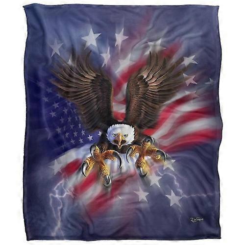 JQ Licensing American Silky Eagle Supersoft Blanket