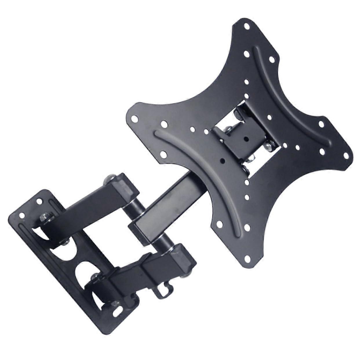 Lcd Tv Holder Rack 1032 Inches Stretchable Rotatable Adjustable Heavy Duty Iron Tv Bracket Easy Installation