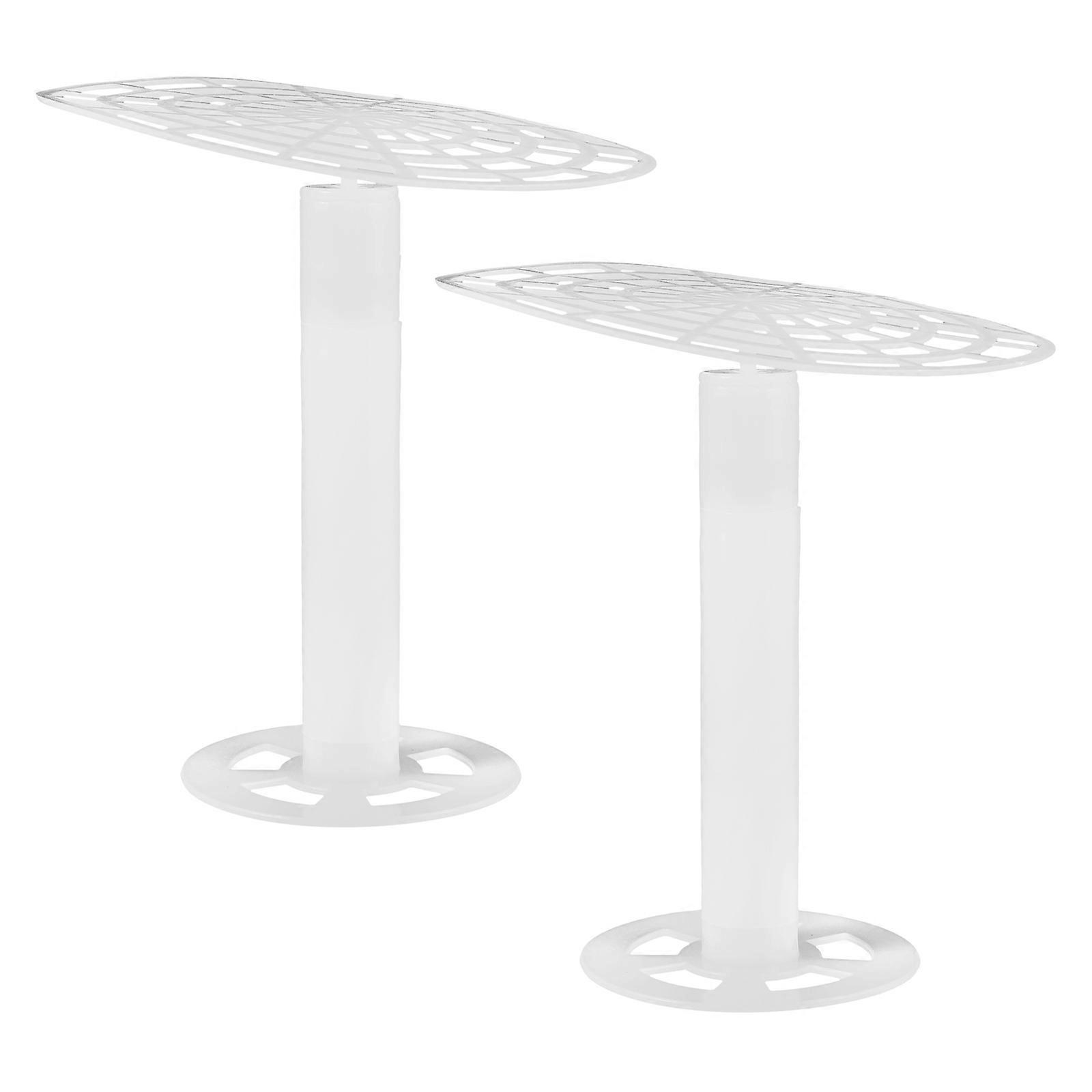 Pickling Weights 2Pcs White Plastic with Versatile Uses As Fixing Plate for Home