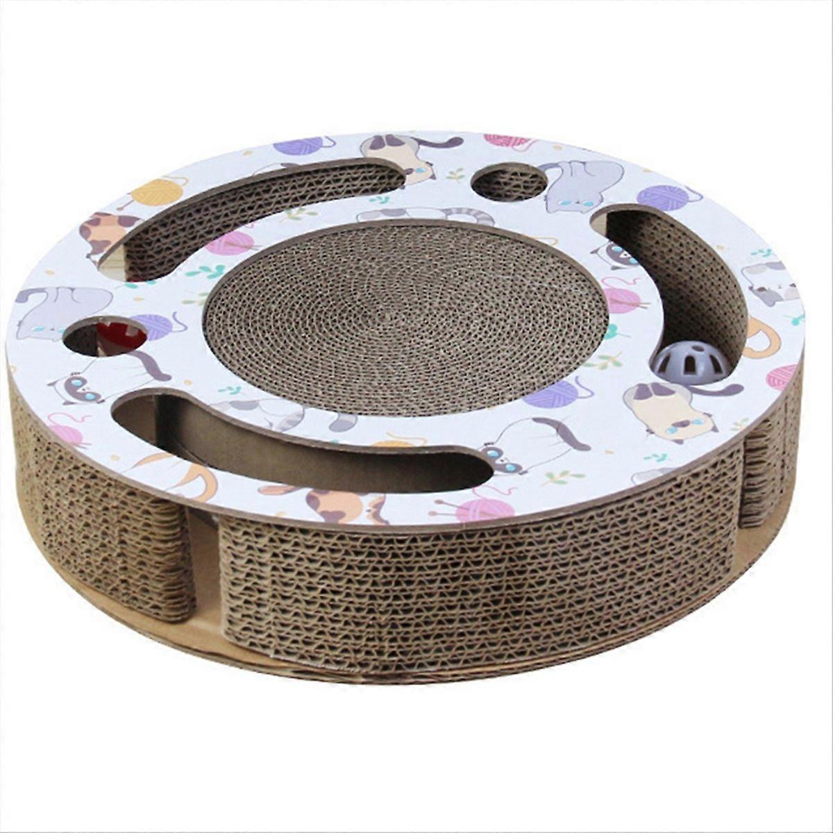 Cat Scratching Board Ball Multi-Function Type A