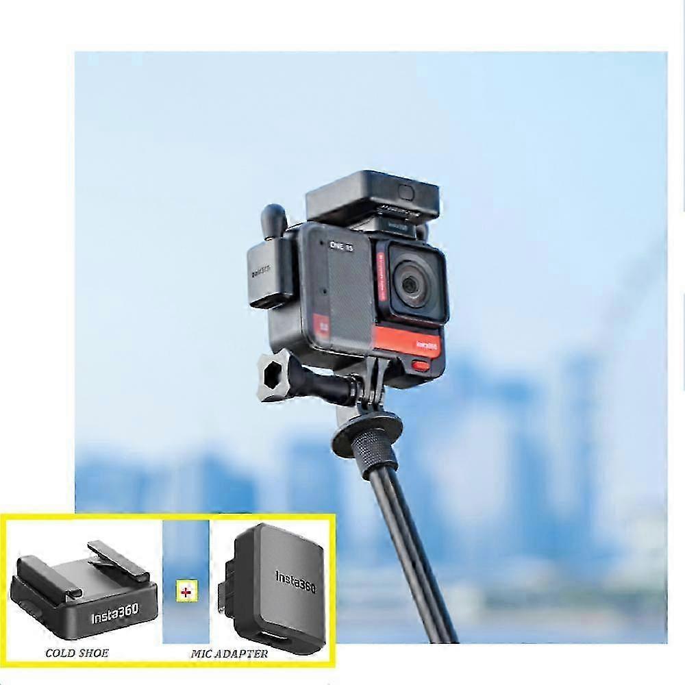 ONE RS Quick Release Cold Shoe and Mic Adapter Bundle Vlog Accessories 26s