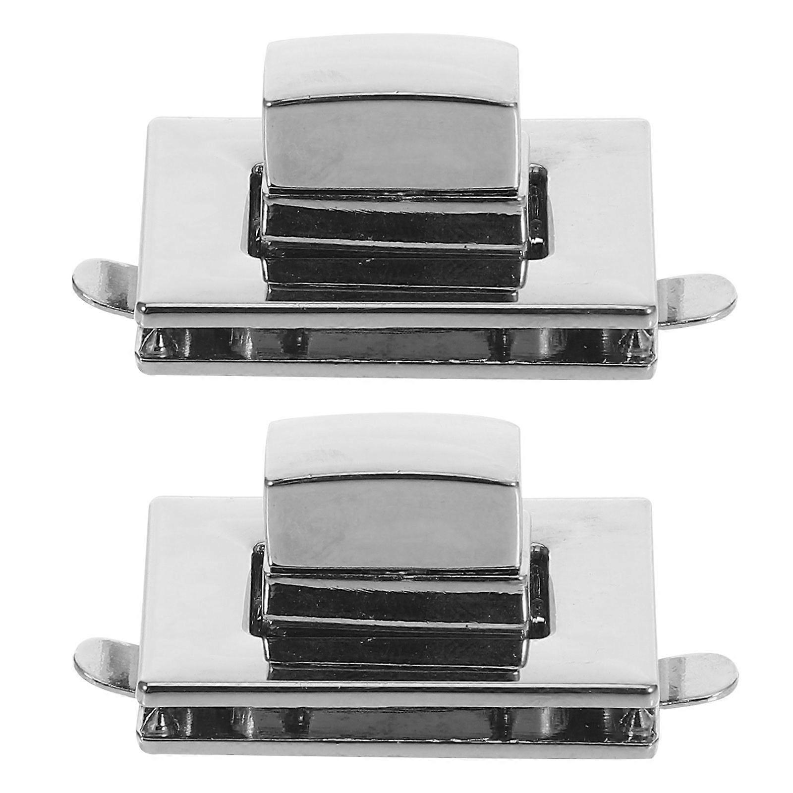 2 قطعة بدوره أقفال أقفال معدنية محفظة إغلاق بدوره أقفال للمحافظ والقوابض والحقائب وحقائب اليد