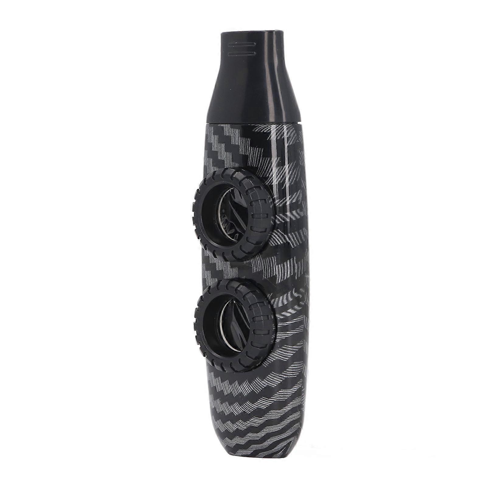 Kazoo Flute Dual Hole Adjustable Wind Instrument ABS Plastic