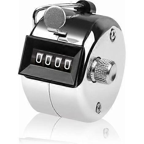 EternaNest 4 Digit Clicker Counter - Metal Hand Held Counter - Clicker for