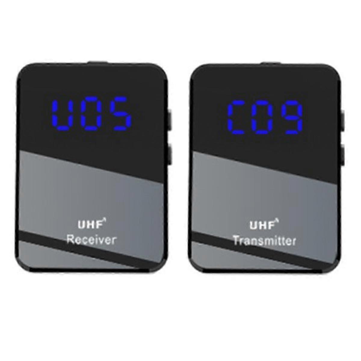 Wireless 2.4G In-Ear Monitor System with Stereo Support: 50m Range & Rechargeable Transmitter Receiver