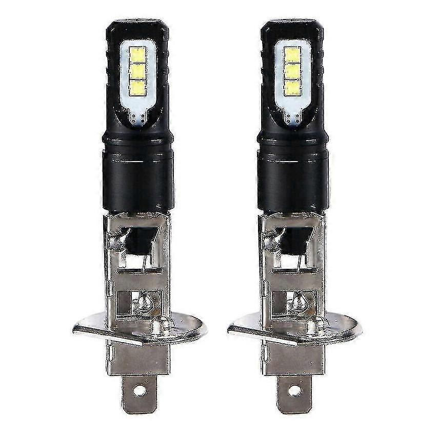 LED Headlight Kit H1 6000K 6000lm Super Bright White High Beam 2pcs