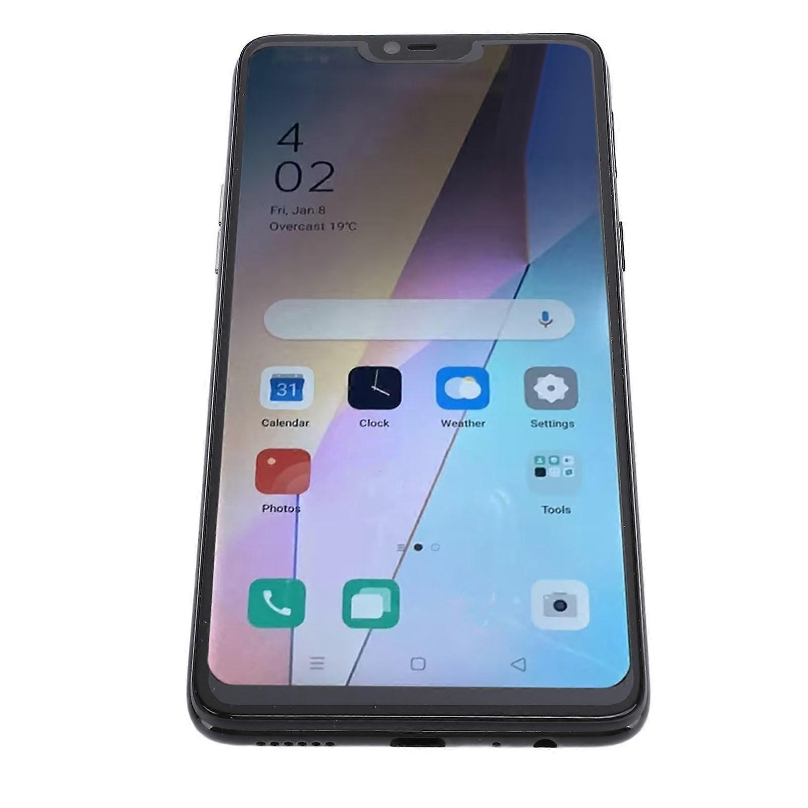 Unlocked Smart Phone 6.2in Incell Screen 2280 X 1080 8GB RAM 256GB ROM 8 Core CPU for Android 10.0 13MP 32MP Camera Dual Cards Dual Standby Black 