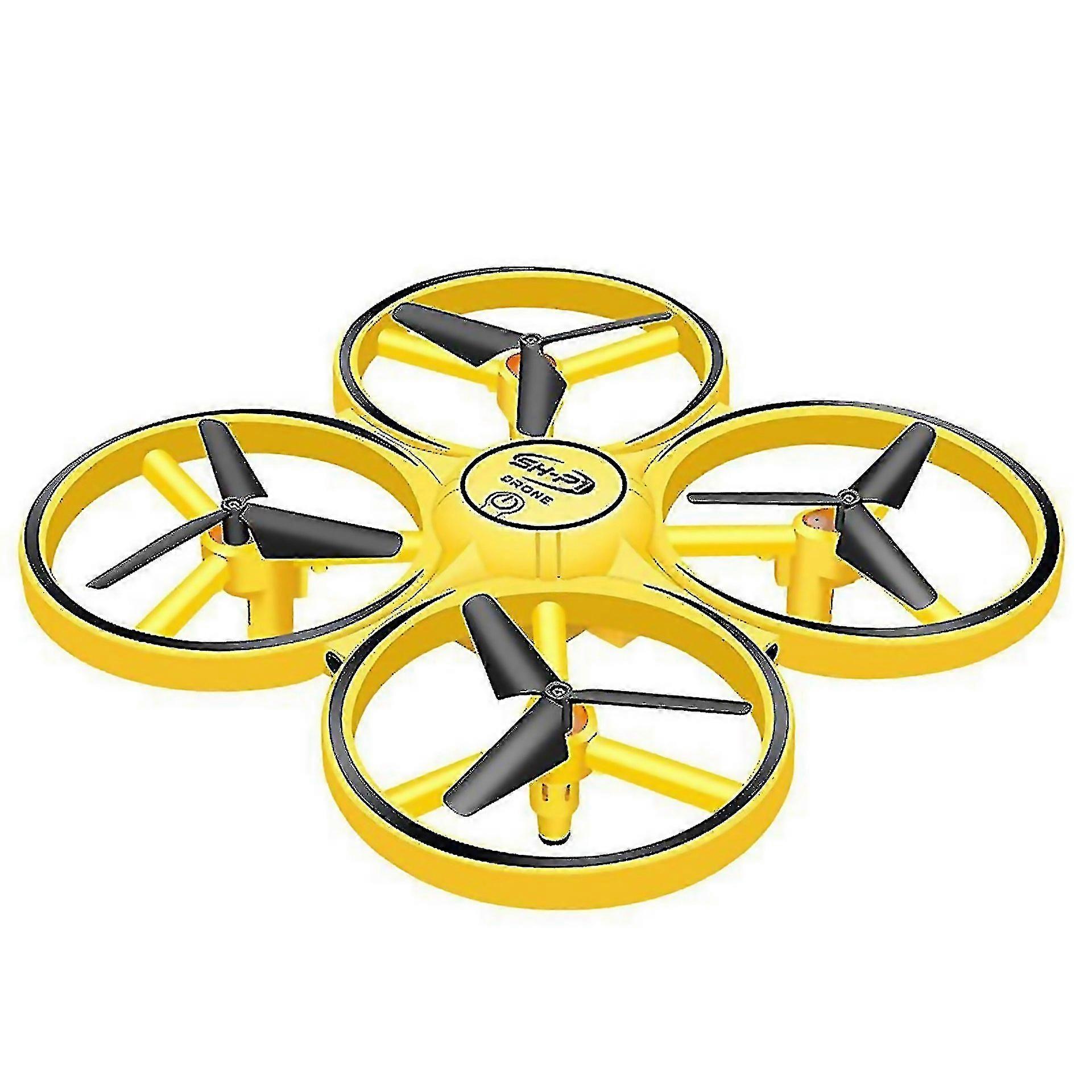 For Toys Watch Controlled Rechargeable With Led Lights Automatically Gesture Sensor Drone For