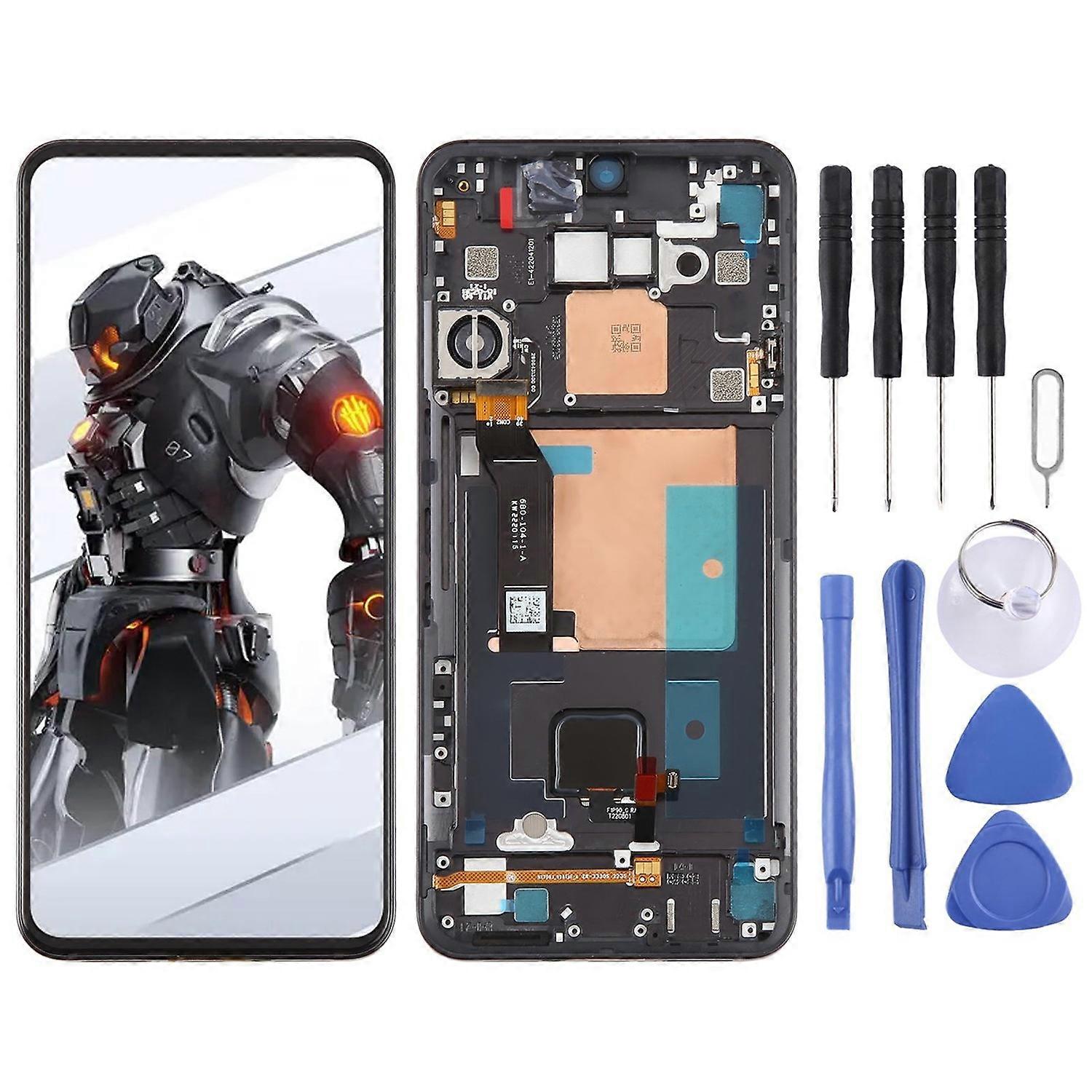 For ZTE nubia RedMagic 7S Pro COMPATIBLE LCD Screen with Frame