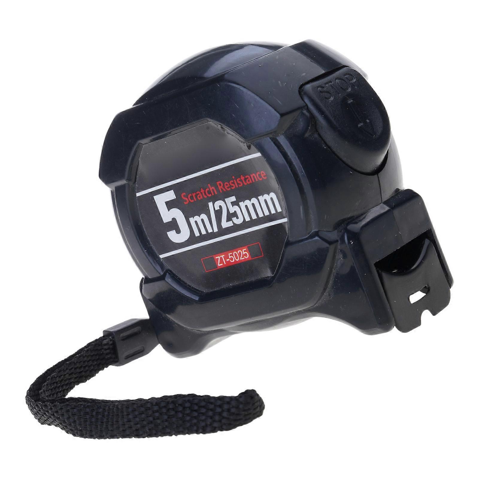 19mm/25mm Width Metric Ruler 500cm/16.4ft Tape Measure with Auto Lock and Back Clip Fluorescent Green Measuring Tape Multicolor