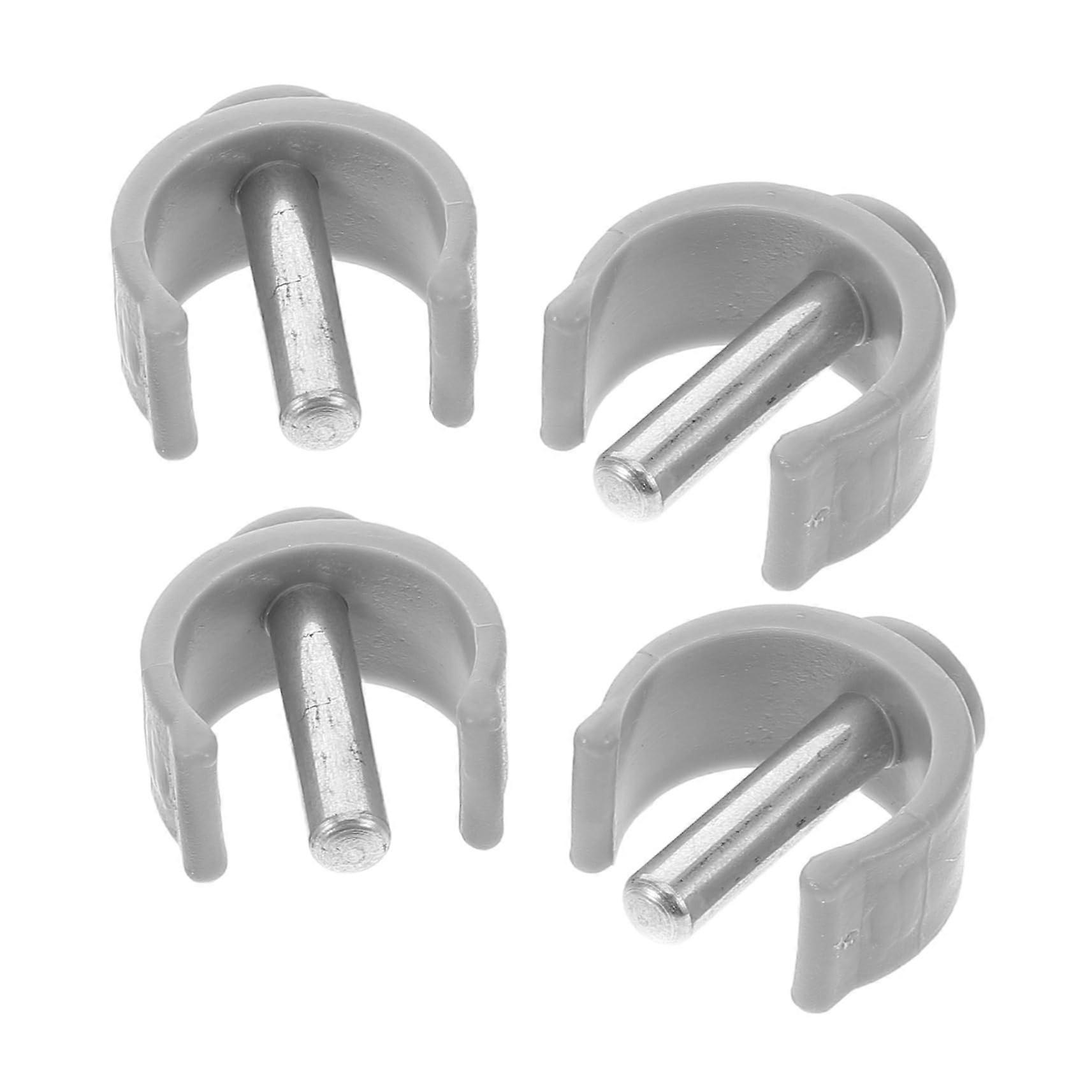 Ferrule 4Piece CShape Clip Buckle Latch Clamp For Walking Sticks And Crutches