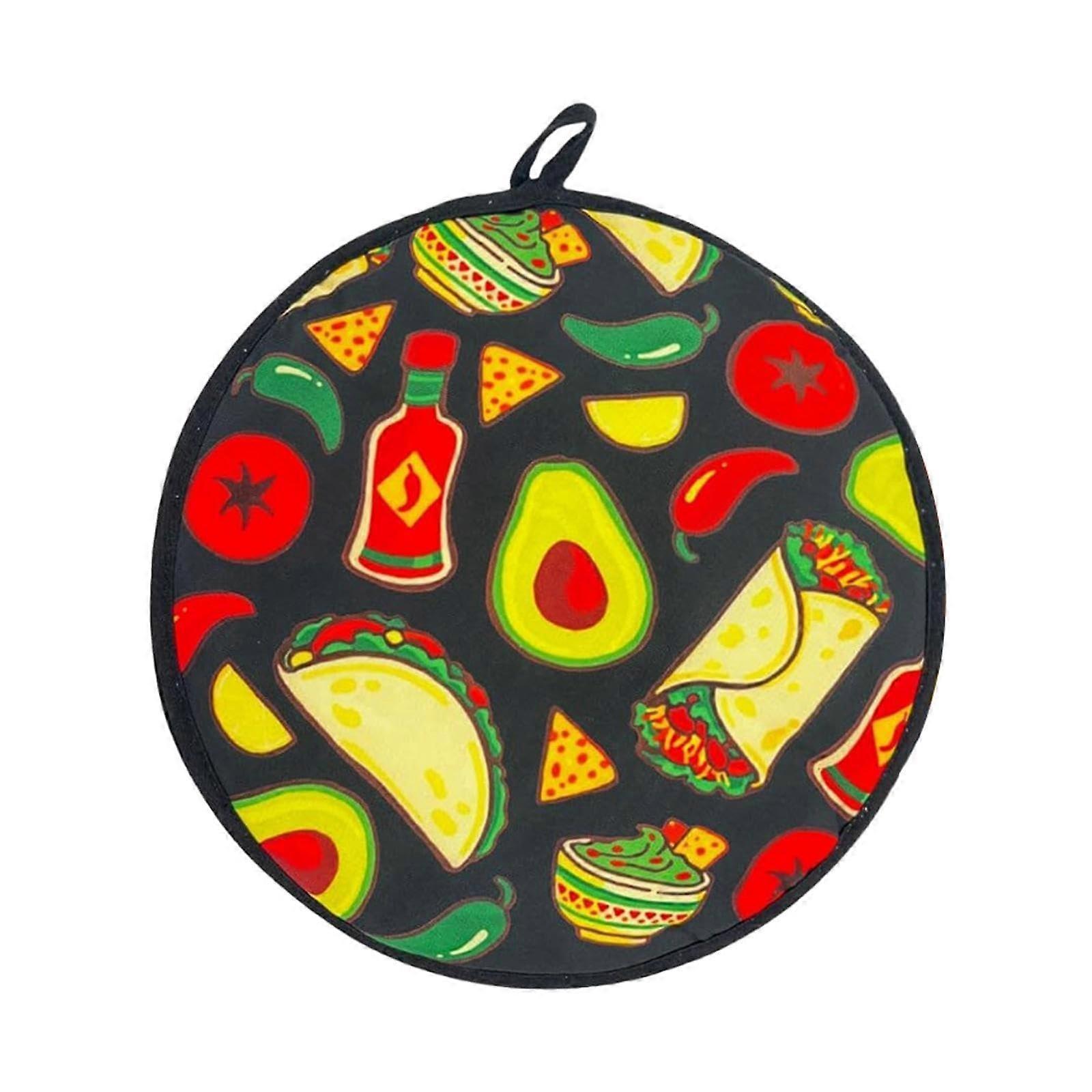 Tortilla Warmer Bag Insulated Reusable Heat Storage Tote For Parties Home Picnics Multipurpose Tortilla Holder