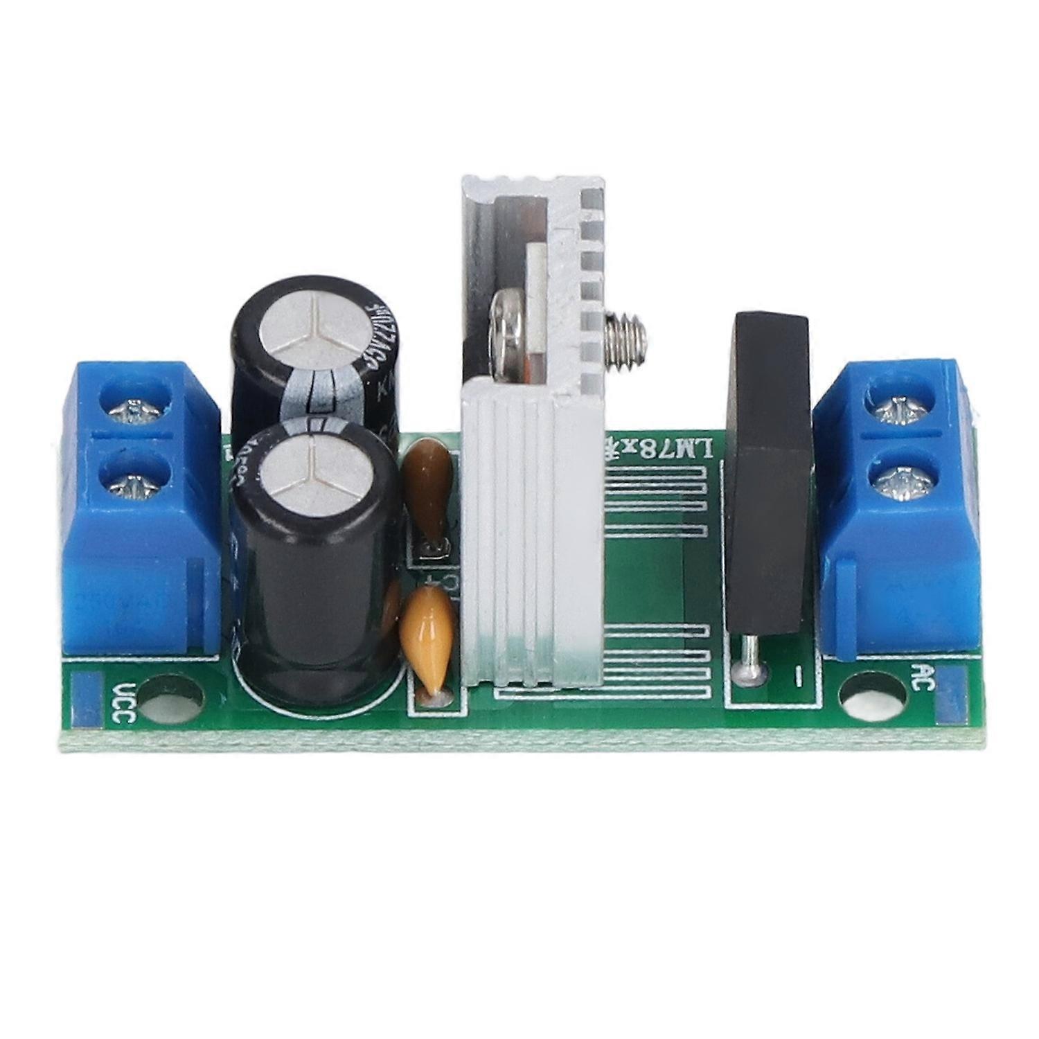 Regelgever Module DC AC 3 Terminal Voltage Voeding Gelijkrichter Filter Converter 12V LM7812