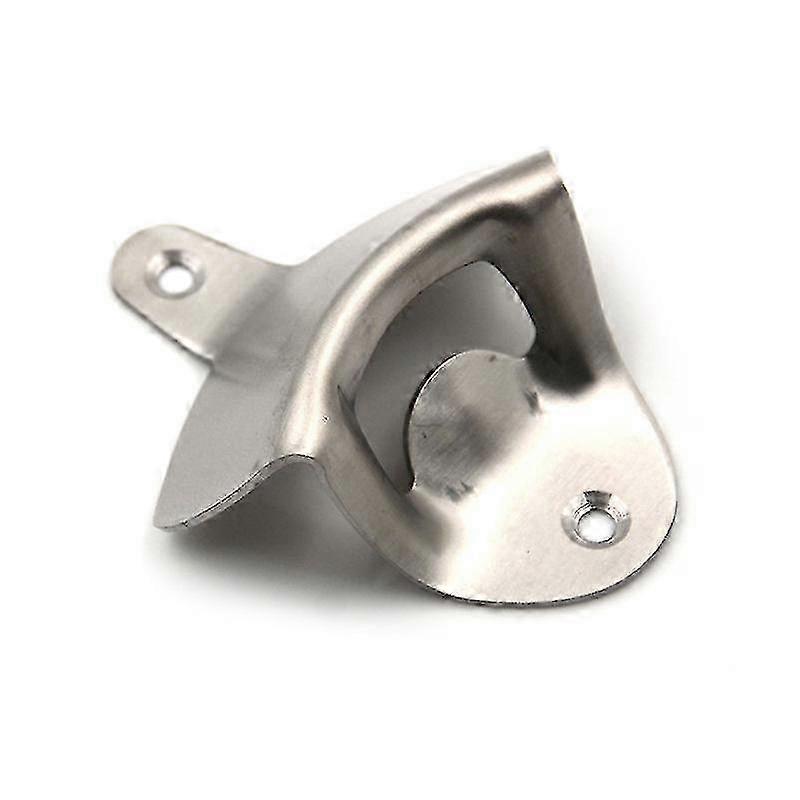rustfritt stål veggmontering bar øl glass cap flaskeåpner